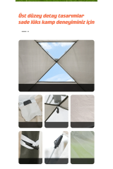 SHUFA Köşk Çadır Gölgelik Ve Çadır Bir Arada 240x240x155cm