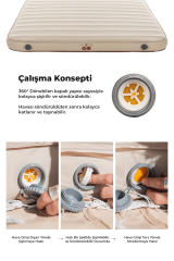 SHUFA Sünger Otomatik Şişme Yatak 10cm Yüksekliğinde ÇİFT