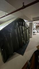 SHUFA Galaksi Serisi YEŞİL| 8 m² Şişme Kamp Çadırı – 4 Mevsim – Geniş & Şeffaf Tavanlı – 315x250x220 cm ( KUSURLU ÜRÜN )