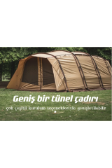 SHUFA Big Family tünel Kamp Çadırı 16-20 Kişilik