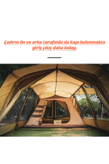 SHUFA Big Family tünel Kamp Çadırı 16-20 Kişilik