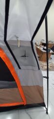 SHUFA BEJ Aile Boyu Büyük Kamp Çadırı 2 Oda 1 Salon 420*305*200 CM - ZP67 ( KUSURLU ÜRÜN )