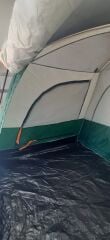 SHUFA YEŞİL Aile Boyu Büyük Kamp Çadırı 2 Oda 1 Salon 420*305*200 CM - ZP69 ( KUSURLU ÜRÜN )