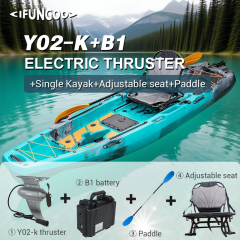 SHUFA Elektrikli Kano Motoru | Hafif ve Güçlü kano/KAYAKLAR VE SUP İtici Motoru