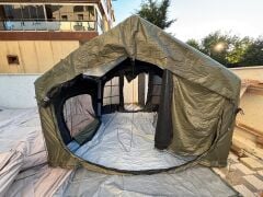 SHUFA Galaksi Serisi Yeşil Renk 8 m² Şişme Kamp Çadırı – 4 Mevsim – Geniş & Şeffaf Tavanlı – 315x250x220 cm-ZP87 ( KUSURLU ÜRÜN )