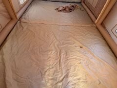 SHUFA GALAKSİ SERİSİ 17.2 Metrekare Otomatik Şişme Çadır 480*360*230CM Şeffaf Pencereli ve Kapılı Bej Renk ( KUSURLU ÜRÜN )