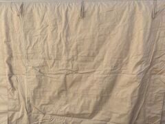 SHUFA GALAKSİ SERİSİ 17.2 Metrekare Otomatik Şişme Çadır 480*360*230CM Şeffaf Pencereli ve Kapılı Bej Renk ( KUSURLU ÜRÜN )