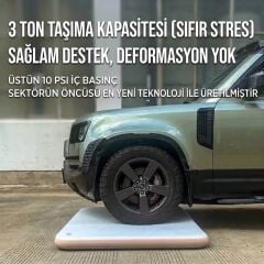 Çift Kişilik Şişme Yatak 200x140x20 cm – Drop Stitch Teknolojili, Hava Kaçırmaz, Lüks ve Konforlu Hava Yatağı
