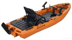 SHUFA 2,8M Parçalı Pedallı Balıkçı Kanosu, Tek Kişilik Balık Avı Kayak, 160kg Taşıma Kapasitesi