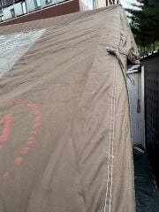 SHUFA GALAKSİ SERİSİ 17.2 Metrekare Otomatik Şişme Çadır 480*360*230CM Şeffaf Pencereli ve Kapılı Yeşil Renk ( KUSURLU ÜRÜN )