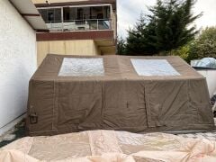 SHUFA GALAKSİ SERİSİ 17.2 Metrekare Otomatik Şişme Çadır 480*360*230CM Şeffaf Pencereli ve Kapılı Yeşil Renk ( KUSURLU ÜRÜN )
