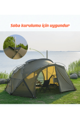 SHUFA YARIM KÜRE ÇADIR 350*300*170CM