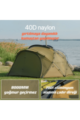 SHUFA YARIM KÜRE ÇADIR 350*300*170CM