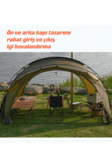 SHUFA YARIM KÜRE ÇADIR 350*300*170CM