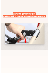 SHUFA HAKİ Portatif yatak, ultra hafif, alüminyum katlanır yatak, kompakt, taşınabilir kamp yatağı