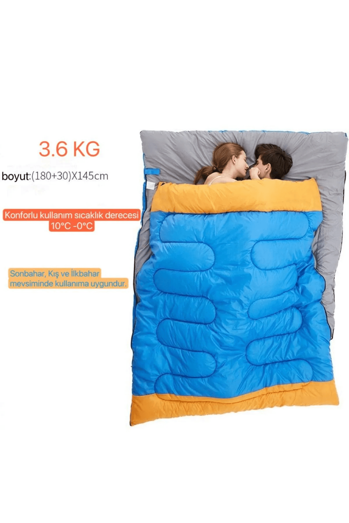 SHUFA Çift Kişilik Uyku Tulumu