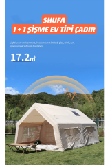 SHUFA GALAKSİ SERİSİ 17.2 Metrekare Otomatik Şişme Çadır 480*360*230CM