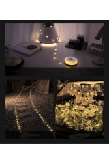 SHUFA 10 Metre Led Kamp Lambası YEŞİL