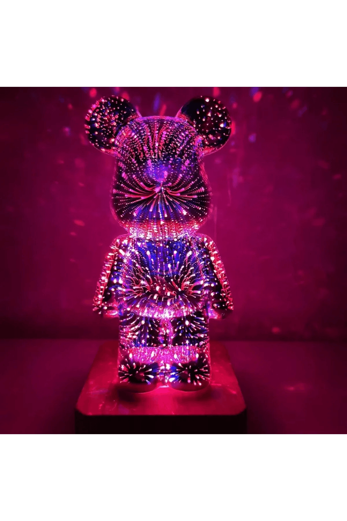 SHUFA Yaratıcı Ayı Renkli Değişen Atmosfer Işığı Gece Lambası