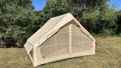 SHUFA Otomatik Şişme Çadır 4 Mevsim 6 m2 Bej Renk (şeffaf pencere yok)