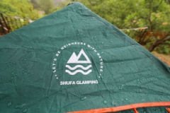 SHUFA Tam Otomatik Su Ve Rüzgar Geçirmez Gölgelikli Tenteli 4-6 Kişilik Kamp Çadırı 240*240*155cm