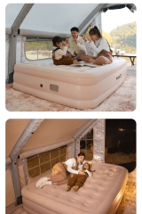 SHUFA Şişme Kendinden Elektrikli Pompalı Yatak 152x198x40 cm