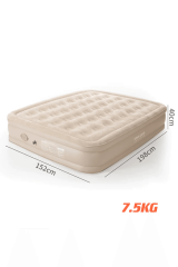 SHUFA Şişme Kendinden Elektrikli Pompalı Yatak 152x198x40 cm