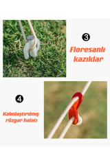 SHUFA Glamping 500*300CM Tarp Güneş ve Rüzgar Koruma Tentesi-ZP60