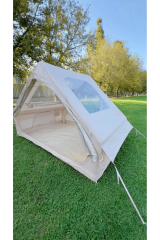 SHUFA Otomatik Şişme Çadır 4 Mevsim (İki adet büyük şeffaf pencere bulunmaktadır)