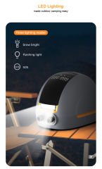 SHUFA GLAMPING Elektrikli pompa 20PSI kademeli taşınabilir hava pompası