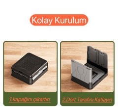 SHUFA Katlanır Portatif Tuvalet - Büyütülmüş boyut