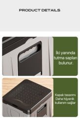 SHUFA Katlanır Portatif Tuvalet - Büyütülmüş boyut