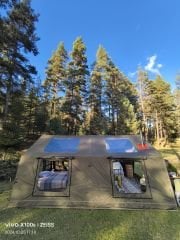 SHUFA GALAKSİ SERİSİ 17.2 Metrekare Otomatik Şişme Çadır 480*360*230CM Şeffaf Pencereli ve Kapılı