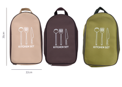 SHUFA BEJ RENK MUTFAK ÇANTASI – KAMP MUTFAK ÇANTASI