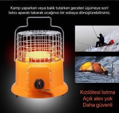 SHUFA GLAMPING Portatif Tüplü Soba