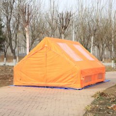GLAMPING Family Şişme Kamp Çadırı 300*400*200 CM (TURUNCU)