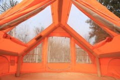 6 Metrekare Otomatik Şişme Çadır 300*200*210cm (TURUNCU)