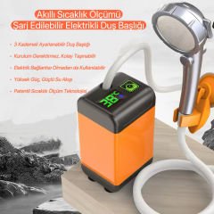 Shufa Şarjlı taşınabilir kamp duşu  (su pompası) Pil Kapasitesi: 7800 mAh