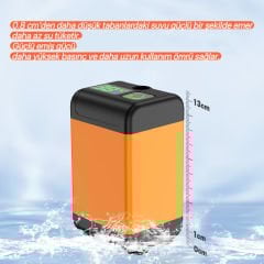 Shufa Şarjlı taşınabilir kamp duşu  (su pompası) Pil Kapasitesi: 7800 mAh