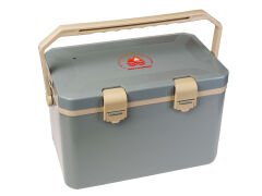 Shufa 18 LT Taşınabilir Soğutucu Kamp Dolabı (GRİ)