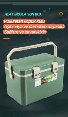 Shufa 18 LT Taşınabilir Soğutucu Kamp Dolabı (GRİ)