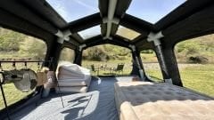 SHUFA Galaksi Serisi Yeşil | 13.68 m² Şişme Kamp Çadırı – 4 Mevsim – Geniş & Şeffaf Tavanlı – 380x360x220 cm