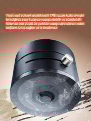 360° Dönebilen Vakumlu Mıknatıslı Telefon Tutucu – Manyetik, Yüksek Tutuşlu, Katlanabilir, Taşınabilir Stand