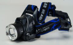 SHUFA Led Şarjlı Kafa Feneri (BEYAZ VE MOR SENSÖRLÜ)