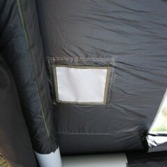 SHUFA Galaksi Serisi YEŞİL| 8 m² Şişme Kamp Çadırı – 4 Mevsim – Geniş & Şeffaf Tavanlı – 315x250x220 cm