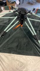 SHUFA Tam Otomatik Su Ve Rüzgar Geçirmez Gölgelikli Altıgen Aile Çadırı 280x240x155 Cm BEJ （ikinci el）