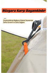 SHUFA 4 Tarafı Kare Tenteli Tam Otomatik Kamp Çadırı 240*240*155 (ikinci el)