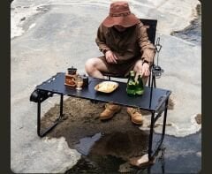 HİDROLİK Otomatik Katlanır Kamp ve Piknik Masası – Taşınabilir, Hafif ve Elde Taşınabilir