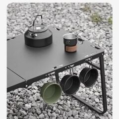 HİDROLİK Otomatik Katlanır Kamp ve Piknik Masası – Taşınabilir, Hafif ve Elde Taşınabilir