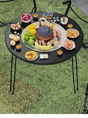 Taşınabilir Katlanır Mangal Masası - Kamp ve Piknik için